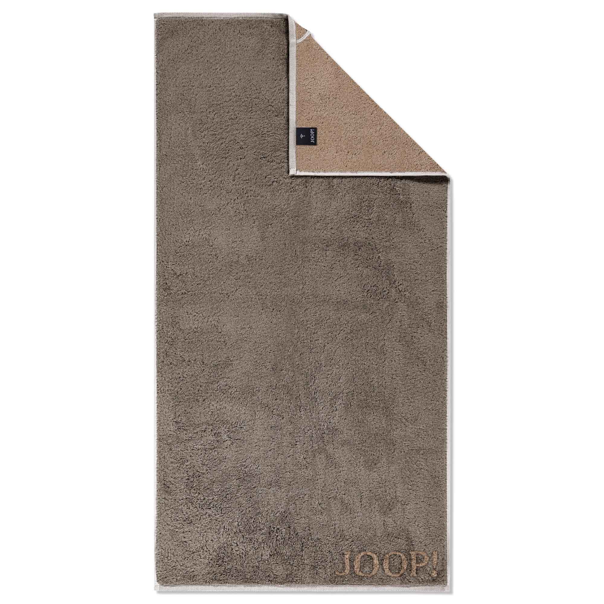 JOOP! Handtuch - J! Joop! Contour, Doubleface, Wendetuch, Walkfrottier, Baumwolle