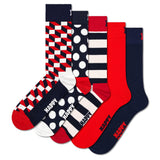 Happy Socks Unisex Socken, 5er Pack - Motivsocken, Kurzsocken, Baumwolle – 4/7