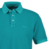 GANT men's polo shirt, washed-out effect – SUNFADED POLO, Washer, short-sleeved, button placket – 3/3