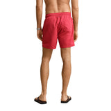 GANT men's swim shorts - SWIM SHORTS, swimming trunks, mesh insert, plain – 5/5