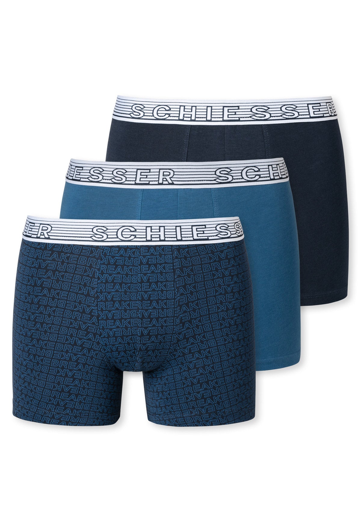 SCHIESSER Jungen Shorts im Pack - Serie "95/5", Vorteilspack, Unterhose, Organic Cotton