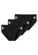 SCHIESSER Herren Slips im Pack - Rio Slip 95/5, Vorteilspack, Cotton Stretch, Seitenstreifen