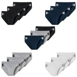 SCHIESSER Herren Slips im Pack - Rio Slip 95/5, Vorteilspack, Cotton Stretch, Seitenstreifen