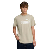 PUMA Men's T-Shirt - ESS No. 1 Logo Tee, round neck, short sleeve, uni – 3/5