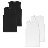 SCHIESSER Herren Tanktops im Pack - Serie "95/5", Vorteilspack, Rundhals, S-4XL