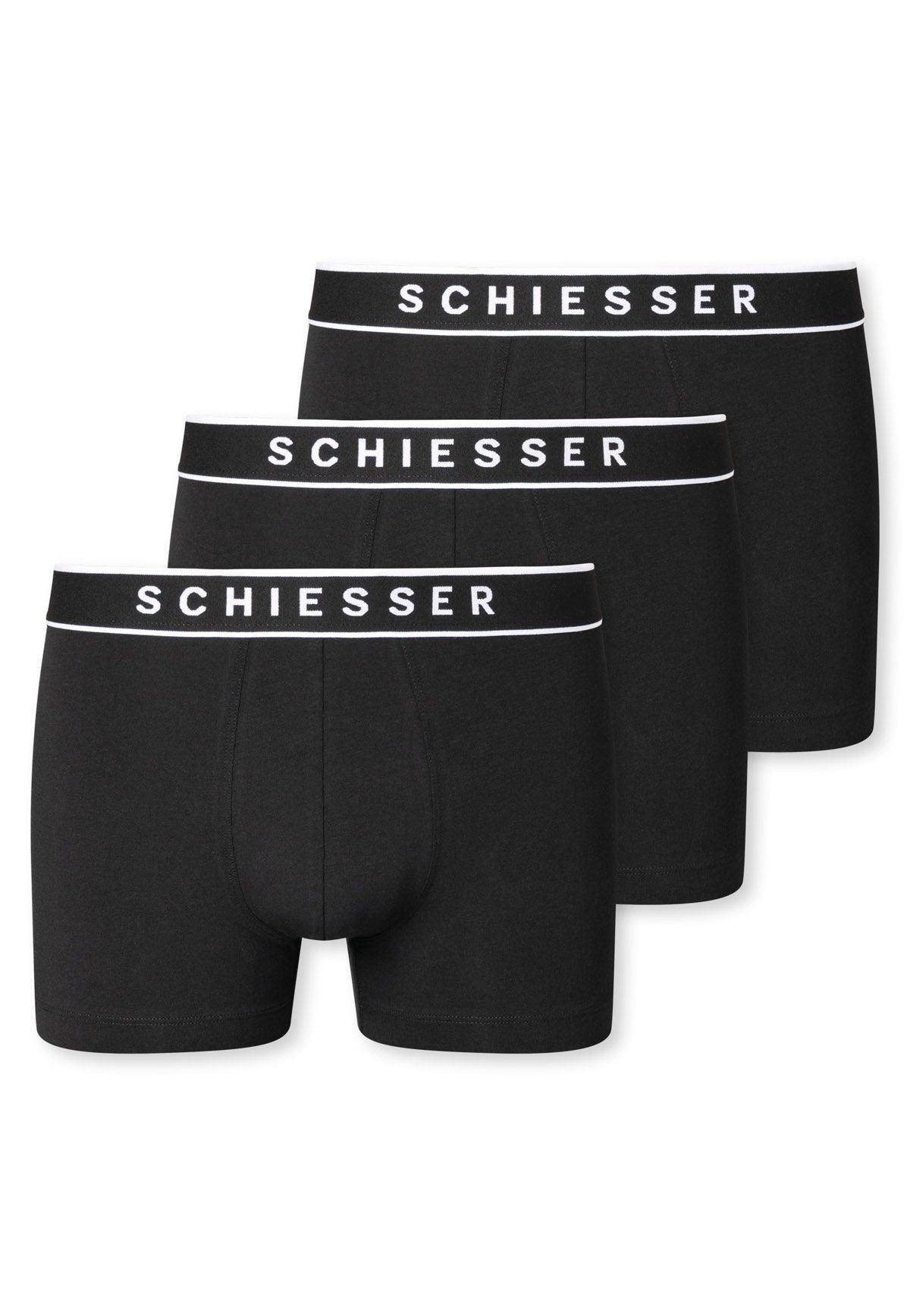 SCHIESSER Herren Shorts Multipack - Serie "95/5", Logobund, S-XXL