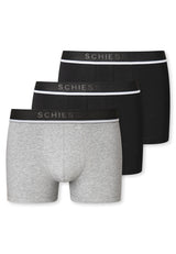 SCHIESSER Herren Shorts im Pack - Serie "95/5", Vorteilspack, Unterhose, Logobund, uni, S-2XL