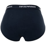EMPORIO ARMANI Herren Slips, 3er Pack - CORE LOGOBAND, Briefs, Stretch Cotton – 4/6