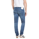 REPLAY Herren Jeans - Hyperflex ANBASS, Stretch Denim, Länge 32, Slim Fit – 6/6