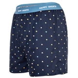 Happy Shorts Men's woven boxer shorts – American style, cotton, patterned – 2/3