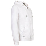 U.S. POLO ASSN. Herren Sweatjacke - Diagonal Fleece Carbon Finish, Zip- Jacke, Kapuze, Baumwolle – 3/4