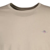 GANT Men's Longsleeve - REGULAR SHIELD LS, Shirt, Round neck, Long sleeve, Cotton – 2/3