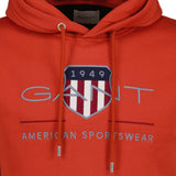 GANT Men's Hoodie - REGULAR ARCHIVE SHIELD HOODIE, hooded sweatshirt, logo – 3/3