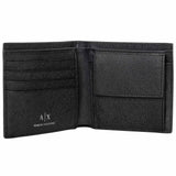 A|X ARMANI EXCHANGE Men's Wallet - Barcelona Bifold, Wallet, Genuine Leather, 10x12x2cm (H x W x D) – 2/6