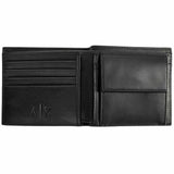 A|X ARMANI EXCHANGE Herren Geldbörse - Plain Leather Bifold, Geldbeutel, Echtleder, 10x12x2cm (HxBxT) – 4/6