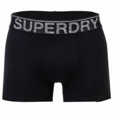 Superdry Herren Boxershorts, 3er Pack - Trunk Triple Pack, Logobund, Cotton Stretch – 4/7