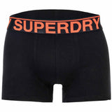 Superdry Herren Boxershorts, 3er Pack - Trunk Triple Pack, Logobund, Cotton Stretch – 6/7