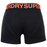 Superdry Herren Boxershorts, 3er Pack - Trunk Triple Pack, Logobund, Cotton Stretch – 7/7