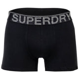 Superdry Herren Boxershorts, 3er Pack - Trunk Triple Pack, Logobund, Cotton Stretch – 4/5