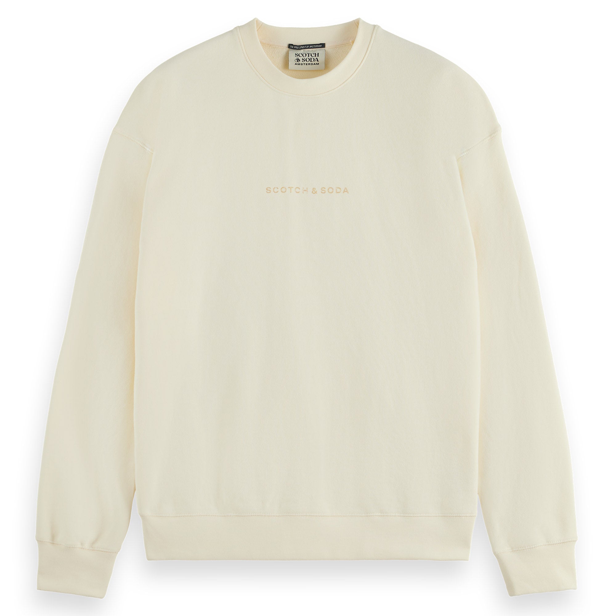 SCOTCH&SODA Herren Sweatshirt - Core, Logo Front Chest Sweat, Pullover, einfarbig