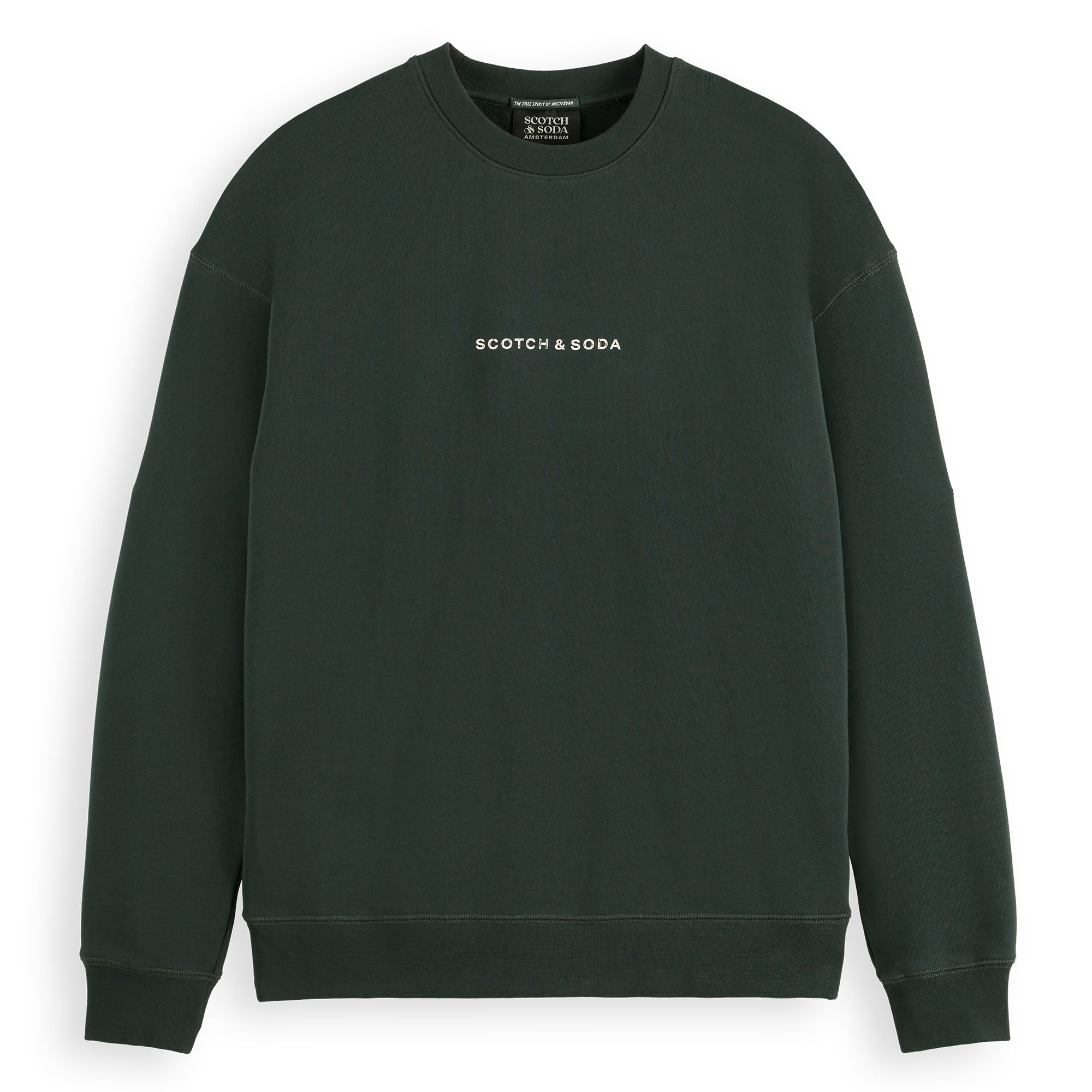 SCOTCH&SODA Herren Sweatshirt - Core, Logo Front Chest Sweat, Pullover, einfarbig
