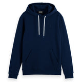 SCOTCH&SODA men's hoodie - Core, logo sweatshirt, hood, single-coloured, cotton