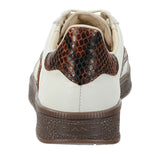 GANT Women Sneakers - CUZIMA, Snake Print, Leather, Lace-up, Trainers, Low – 1/5