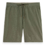 SCOTCH&SODA Herren Leinenshorts - Fave Cotton Linen, kurze Hose, einfarbig