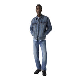 Levi's Herren Jeans - 501 Original, Baumwoll-Denim, Länge 32, Straight Fit – 2/6