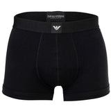 EMPORIO ARMANI Men's Trunks, 3-Pack - ESSENTIAL LOGOLABEL, Shorts, Stretch Cotton – 2/3