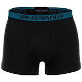 EMPORIO ARMANI Herren Trunks, 3er Pack - CORE LOGOBAND, Shorts, Stretch Cotton – 4/7