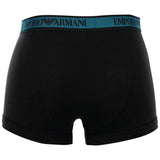 EMPORIO ARMANI Herren Trunks, 3er Pack - CORE LOGOBAND, Shorts, Stretch Cotton – 5/7