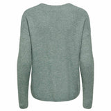 ONLY Damen Strickpullover - ONLCAMILLA V-NECK PULLOVER, V-Ausschnitt, einfarbig – 6/7