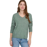 ONLY Damen Strickpullover - ONLCAMILLA V-NECK PULLOVER, V-Ausschnitt, einfarbig – 4/7