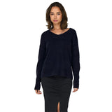 ONLY Damen Strickpullover - ONLCAMILLA V-NECK PULLOVER, V-Ausschnitt, einfarbig – 2/6