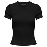 ONLY Damen T-Shirts, 2er Pack - ONLVAL O-NECK TOP, Rundhals, Kurzarm, einfarbig – 4/14