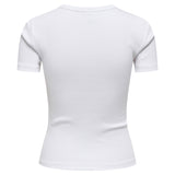ONLY Damen T-Shirts, 2er Pack - ONLVAL O-NECK TOP, Rundhals, Kurzarm, einfarbig – 5/14
