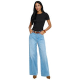 ONLY Damen T-Shirts, 2er Pack - ONLVAL O-NECK TOP, Rundhals, Kurzarm, einfarbig – 12/14