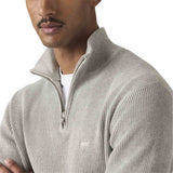 Levi's Herren Strickpullover - Housemark Quarter Zip Sweater, Grobstrick, Troyer-Kragen, Baumwolle – 6/6