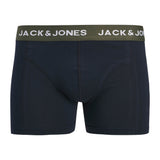 JACK&JONES Men Boxer Shorts, 12-pack - JACKYLE SOLID TRUNKS, Stretch Cotton – 4/8