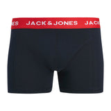 JACK&JONES Men Boxer Shorts, 12-pack - JACKYLE SOLID TRUNKS, Stretch Cotton – 6/8