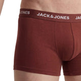 JACK&JONES Herren Boxer Shorts, 5er Pack - JACHUEY TRUNKS, Baumwoll-Stretch – 8/8