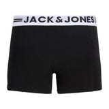 JACK&JONES Herren Boxershorts, 7er Pack - JACKSENSE TRUNKS, Baumwoll-Stretch, Logo, einfarbig – 1/5