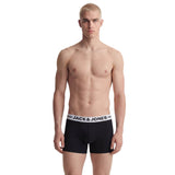 JACK&JONES Herren Boxershorts, 7er Pack - JACKSENSE TRUNKS, Baumwoll-Stretch, Logo, einfarbig – 4/5