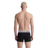 JACK&JONES Herren Boxershorts, 7er Pack - JACKSENSE TRUNKS, Baumwoll-Stretch, Logo, einfarbig – 3/5