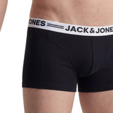 JACK&JONES Herren Boxershorts, 7er Pack - JACKSENSE TRUNKS, Baumwoll-Stretch, Logo, einfarbig – 5/5