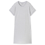 SCHIESSER ladies nightgown 95cm - nightwear, short sleeve, cotton, pattern