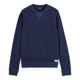 SCOTCH&SODA Herren Sweatshirt mit Struktur - Structured Sweatshirt, Pullover, einfarbig