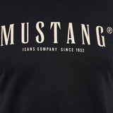 MUSTANG Herren Langarmshirt - Asheville, Rundhals, Regular Fit, Logo, Baumwolle – 4/4