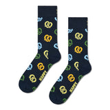 Happy Socks Unisex Socken, 3er Pack - Classic, Muster, Baumwollmischung, gemischte Farben – 1/3